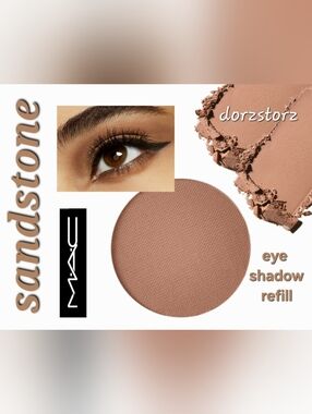 MAC Eye Shadow Refill • SANDSTONE • Satin Finish • Full Size .05 oz • New in box